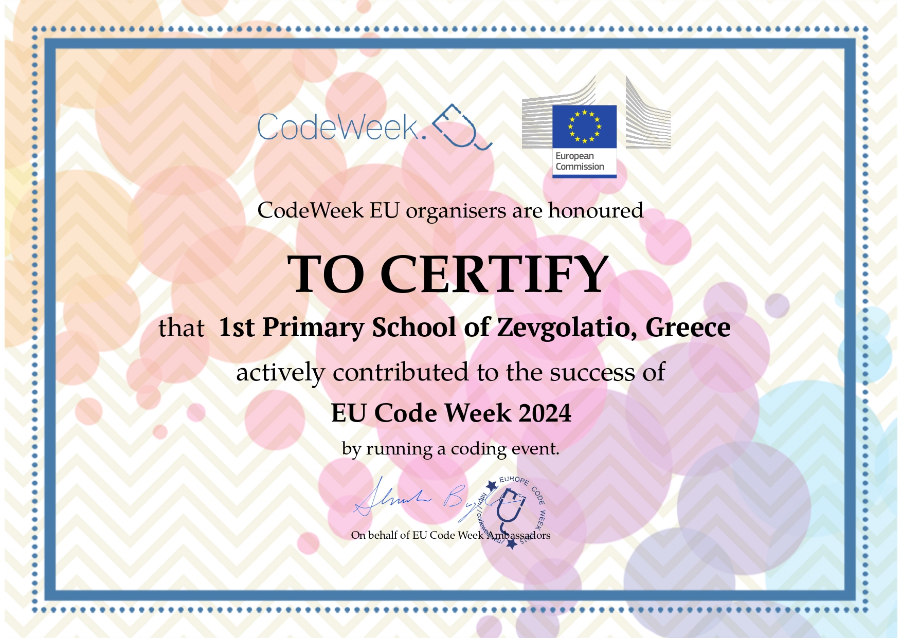 2024.11.20 EUCodeWeekCertification Zevgolatio